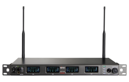 ACT-747 UHF аналогов широколентов четириканален приемник