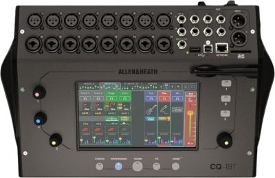 CQ-18T Ултракомпактен цифров миксер с Wi-Fi